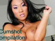 Asa Akira Cumshot Compilation...