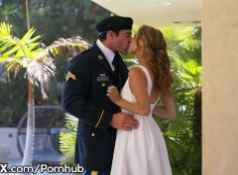 EroticaX Military Wife gets Her Creampie...