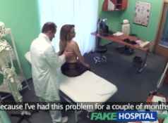 FakeHospital Big tits babe has a back problem...
