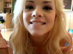 Elsa Jean's blowjob,handjob, footjob...