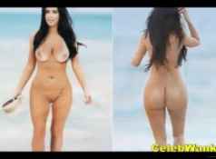 Hottest Celebrity Milf Alive Kim Kardashian Nude...