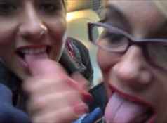 Real Public Bus Blowjob Lena Loch...