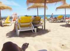 Beach Public Masturbation...