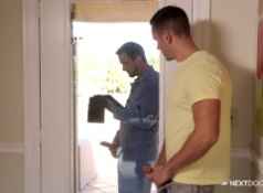 NextDoorBuddies Hunky Handyman Found Masturbating...