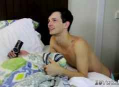 Athletic teen boy shirtless gay Bareback...