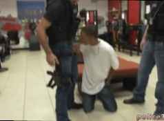 Gay cop sucks cock Robbery Suspect...