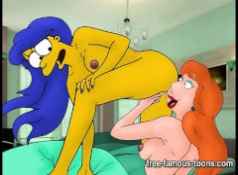 Marge Simpsons hidden orgies...