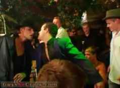 Party anal gay movie hairy cum shots The...