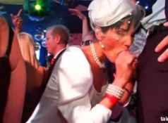 Tempting brides fucking in public...