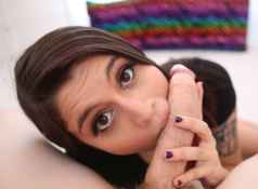 You better be ready for an sensual teasinf blowjob because Raquel Roper is more than ready to give you...